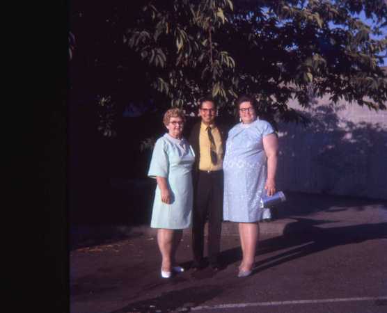 Grandma, Uncle Bill and Aunt Joyce